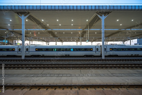 train at the station