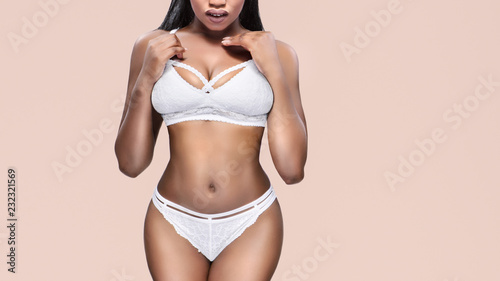 Fotografija body of a gorgeous black woman