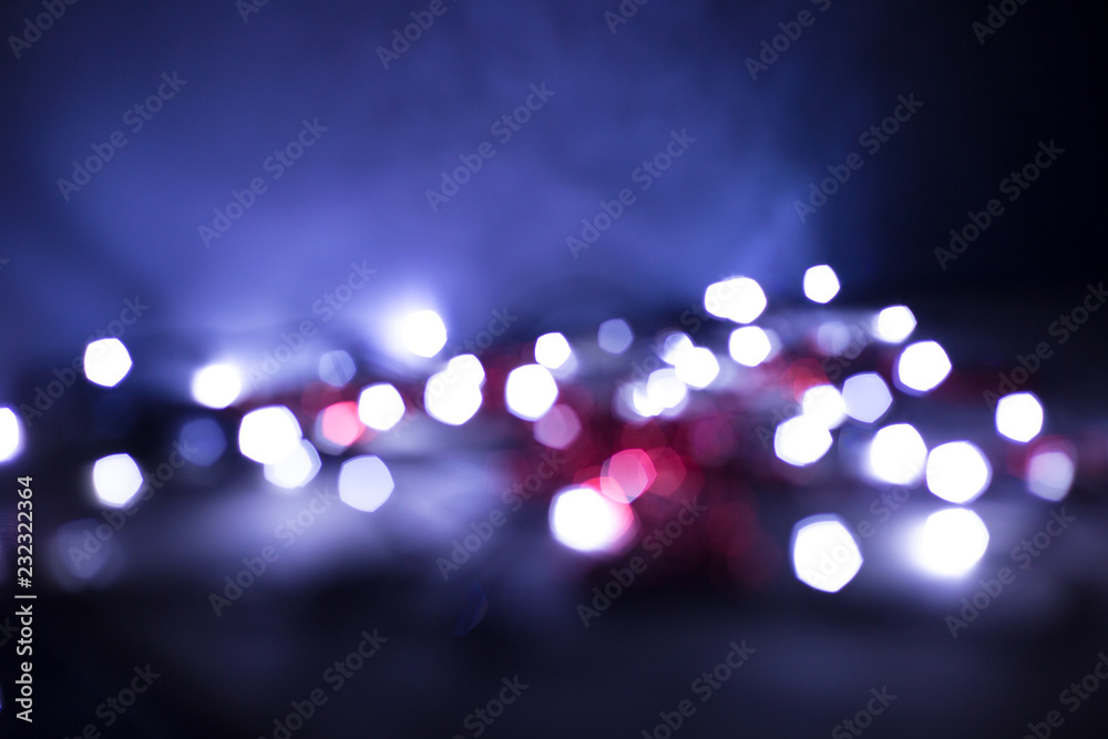 Bokeh abstract background. New Year background. holidays