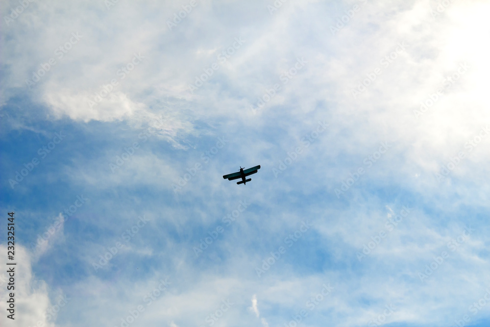 airplane in the sky airplane in the sky