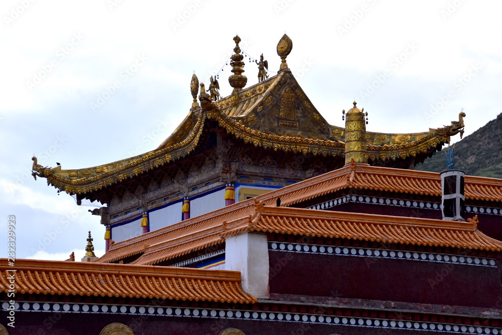 Monasterio Labrang en Xiahe, China