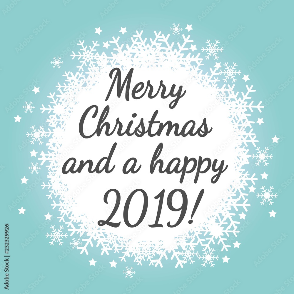 Merry Christmas and a happy 2019