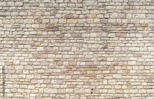 Stone brick wall texture