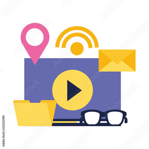 video content folder email internet social media