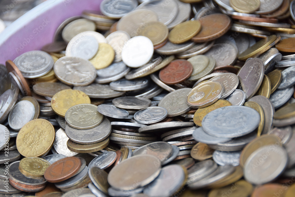 old coins from various parts of the world withdrawn from circulation old coins from various parts of the world withdrawn from circulation