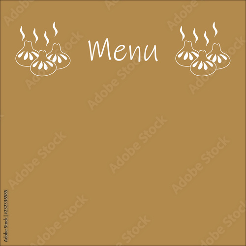 Menu for Georgian restaurant