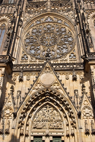 The St. Vitus Cathedral. Prague, Czech Republic