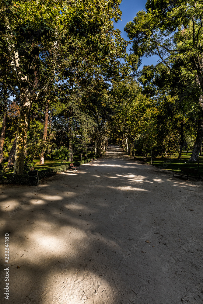The Buen Retiro Park (Spanish: Parque del Buen Retiro is one of the largest parks of the city of Madrid, Spain