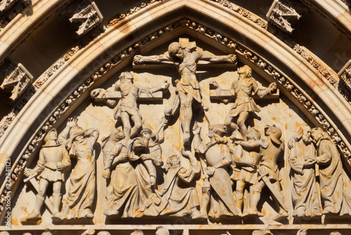 The St. Vitus Cathedral. Prague, Czech Republic