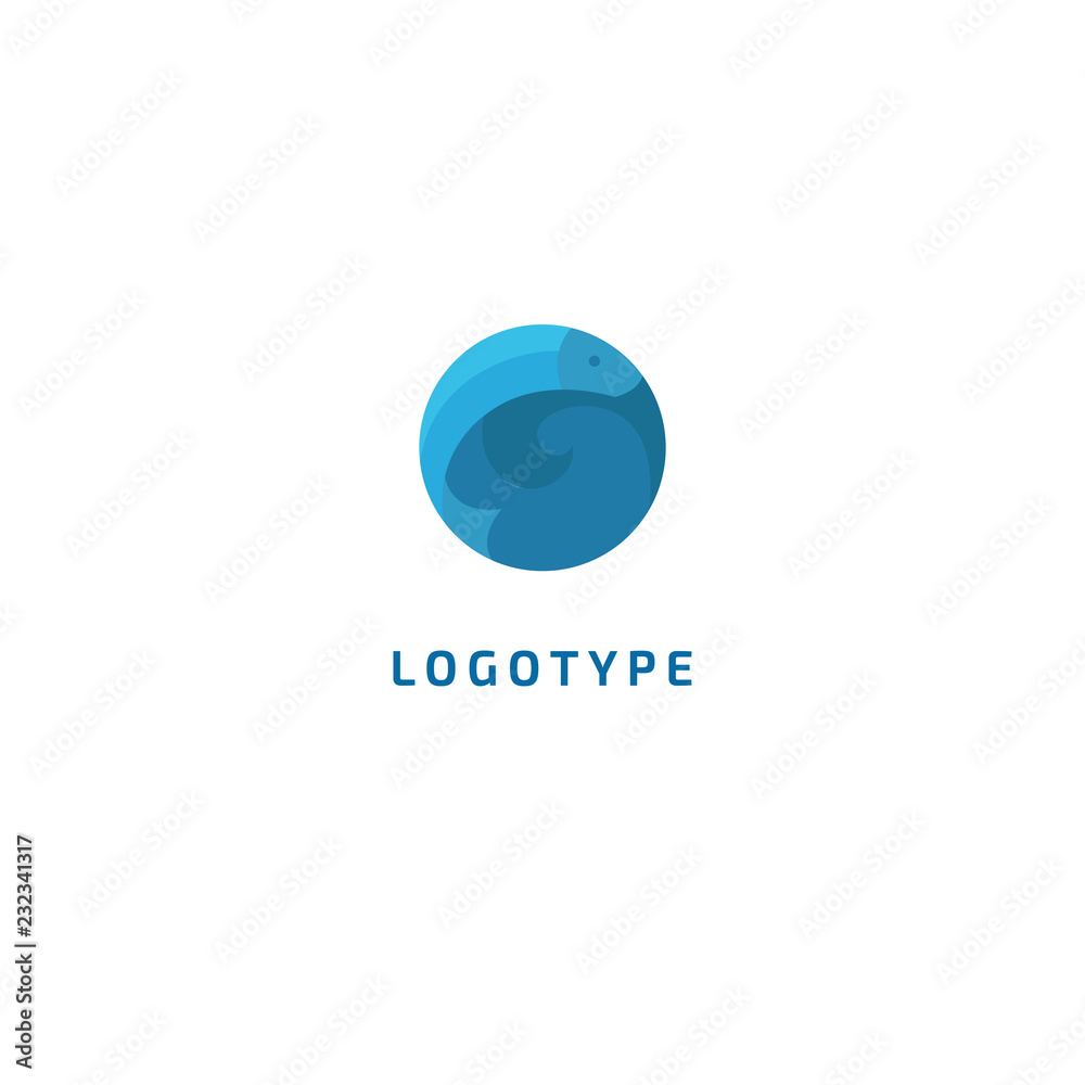 Fish silhouette logo. Vector abstract minimalistic illustration fishing. Tuna, salmon icon. Aquarium, pet shop, marina, fish restaurant, seafood vector flat style logotype modern. Fish silhouette logo. Vector abstract minimalistic illustration fishing. Tuna, salmon icon. Aquarium, pet shop, marina, fish restaurant, seafood vector flat style logotype modern.