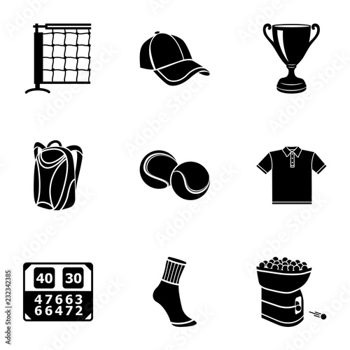 Edify icons set. Simple set of 9 edify vector icons for web isolated on white background