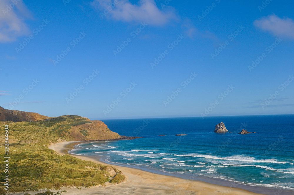 Fototapeta premium beautiful long coastline