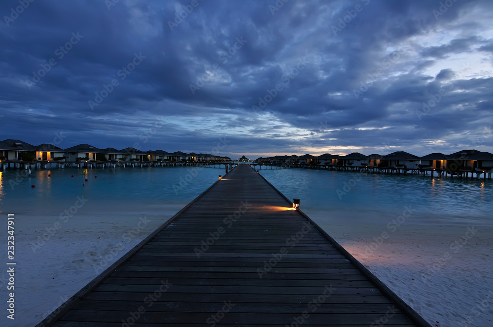 Fototapeta premium Maldive resort