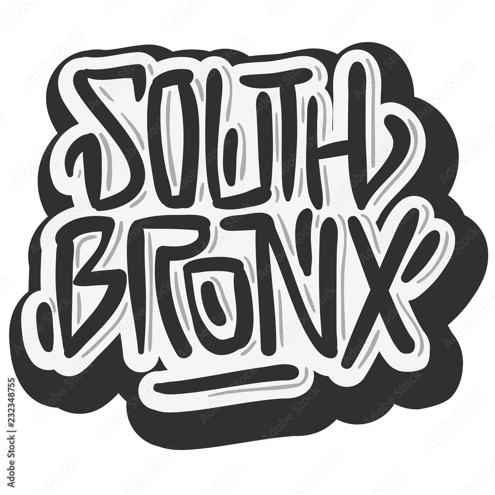 South Bronx New York Usa Hip Hop Related Tag Graffiti Influenced Label ...