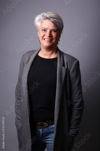 Portrait of a mature woman