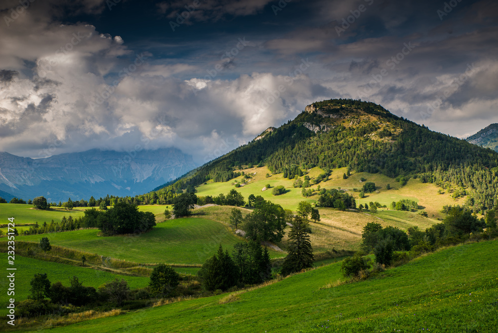 Paysage montagnard