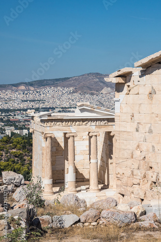 Temple of Athena Nike on the Acropolis in Athens