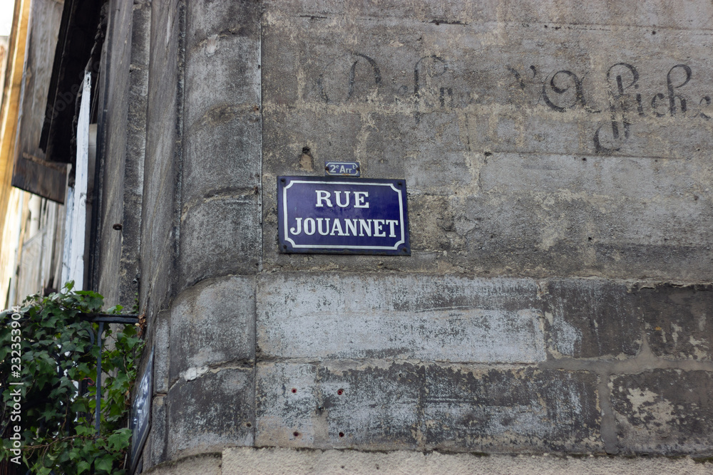 Fototapeta premium Rue Jouannet