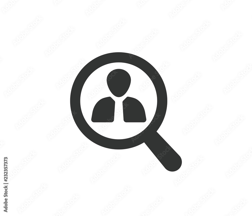 Modern Job Search icon, Find job icon Modern Job Search icon, Find job icon