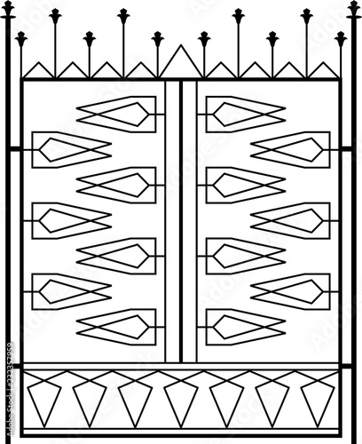 Wrought Iron Gate