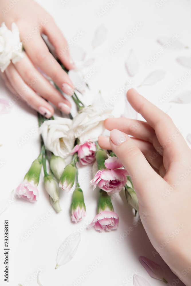 Beautiful female hands