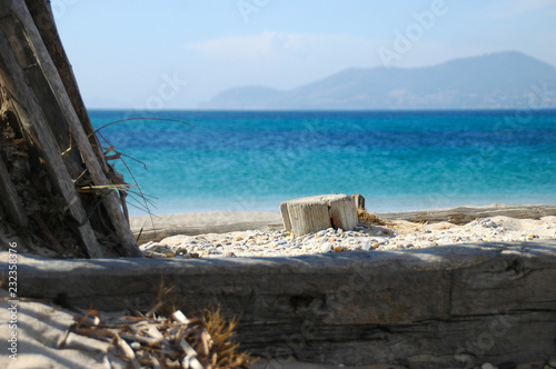 Plage de l'Almanarre à Hyères les Palmiers photo