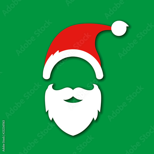 Santa Klaus Weihnachtsmann Kopf