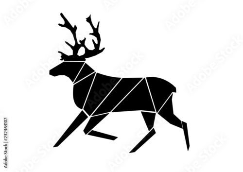 Rentier Deer Weihnachten Karte