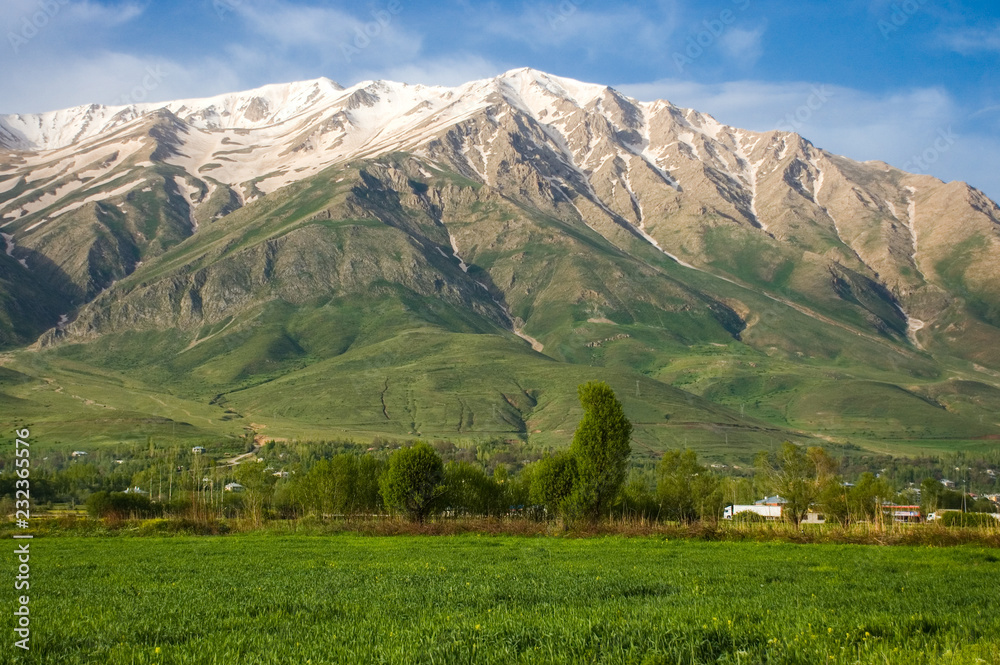 Landscape view of Artos Mountain, Van, Turkey