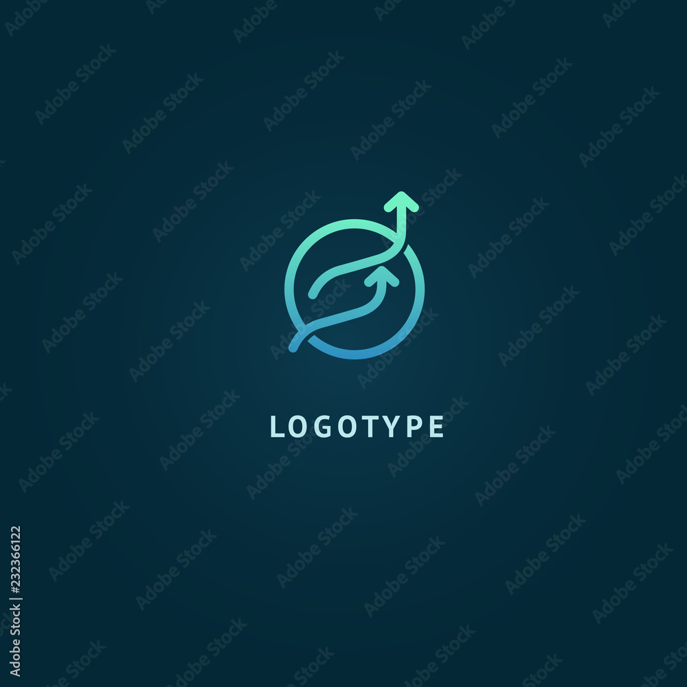 Arrow icon. Vector flat style illustration Abstract business logo template. Logo concept of Progress development, application, Business strategy, Geometric design element, delivery company. Arrow icon. Vector flat style illustration Abstract business logo template. Logo concept of Progress development, application, Business strategy, Geometric design element, delivery company.