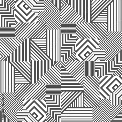 Abstract stripped geometric background. Vector illustration