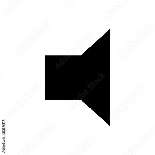 Loadspeaker glyph icon