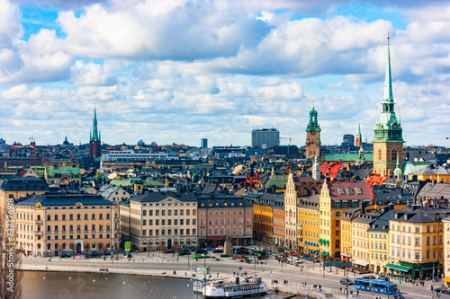 Photography Aerial view of Kornhamnstorg in Gamla Stan