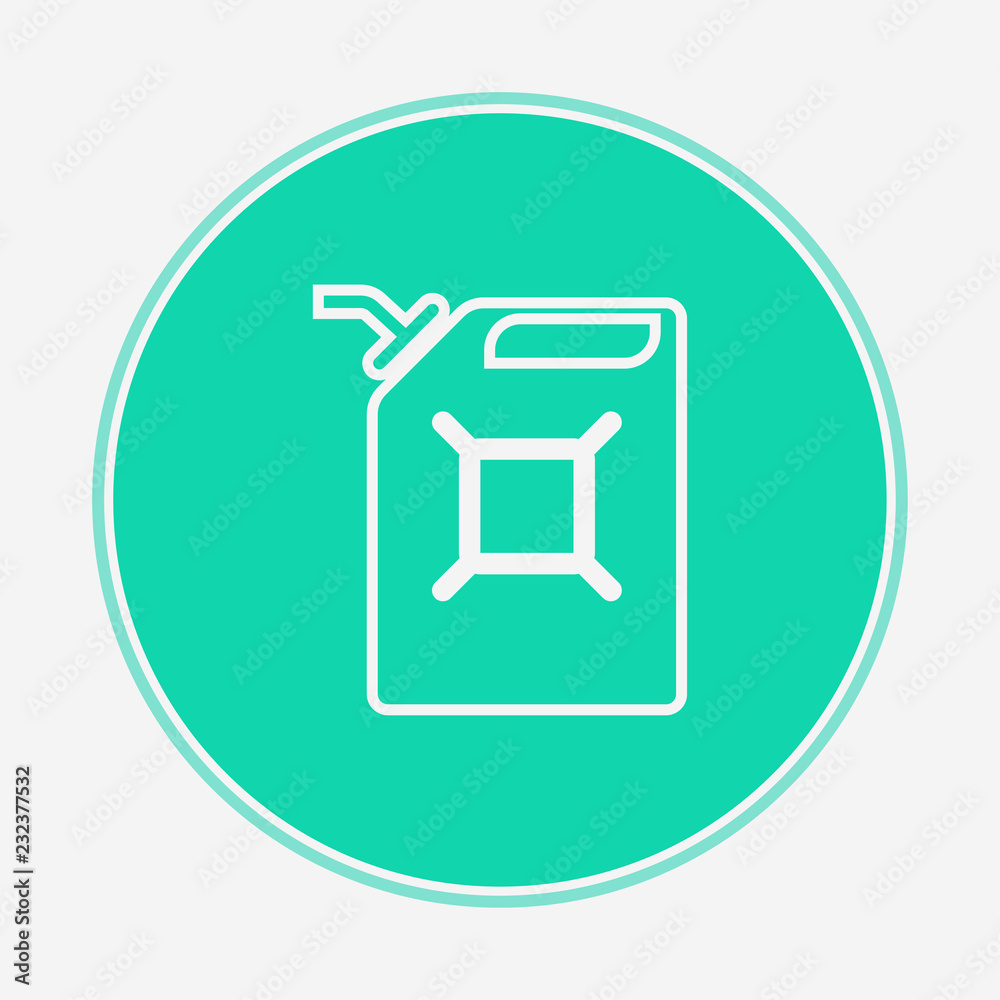 Fuel can vector icon sign symbol Fuel can vector icon sign symbol