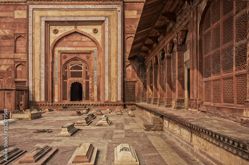 Fatehpur Sikri, India. A view of Tomb of Salim Chishti