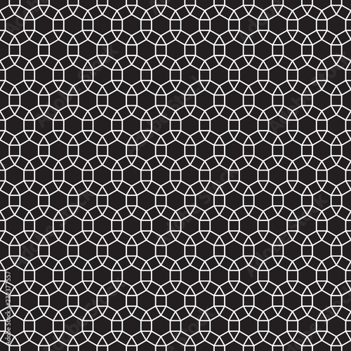 Seamless geometric polygon pattern background