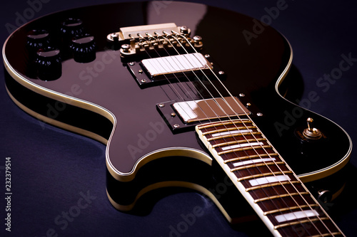 Beautiful electric guitar for background