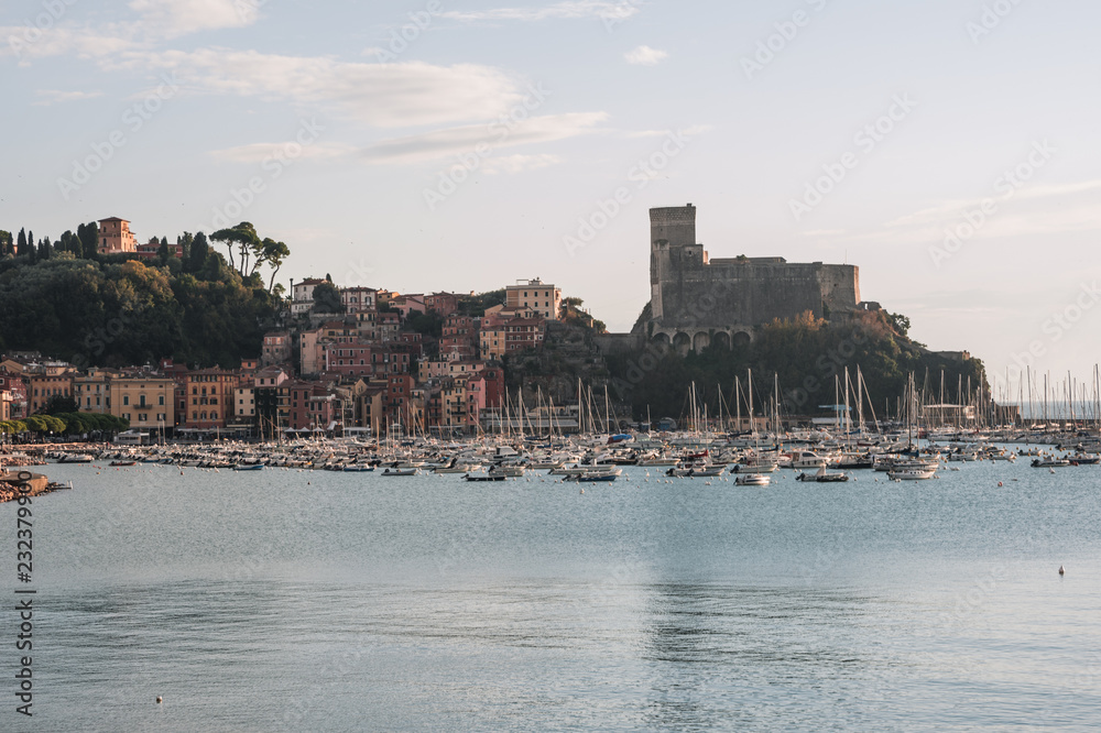 Naklejka premium LERICI, LIGURIA - ITALY