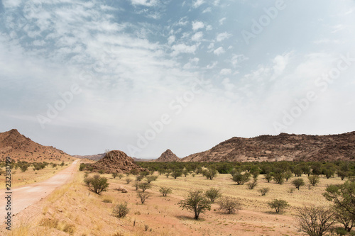 Road to Namib Desert