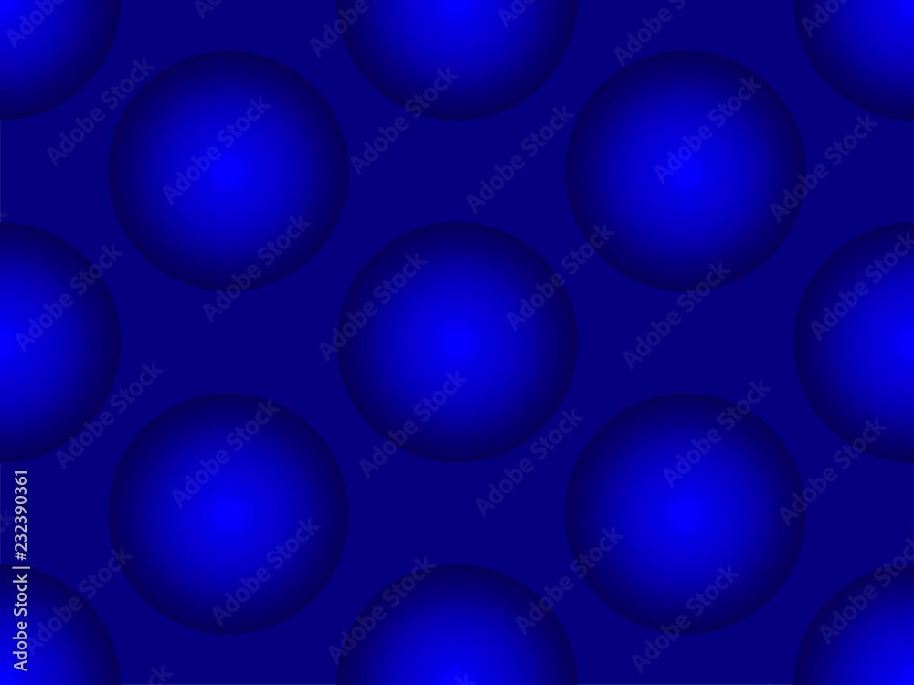 Blue 3d balls. Seamless pattern. Close-up. Background. Texture. Blue 3d balls. Seamless pattern. Close-up. Background. Texture.