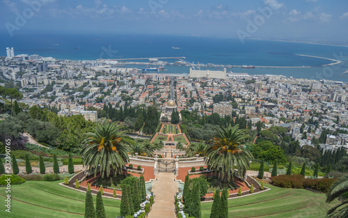 Bahai Garden. Haifa, Israel