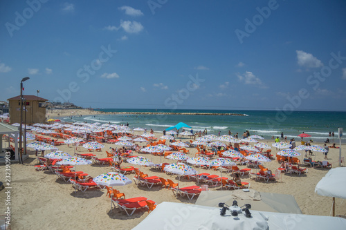 BeachFront. Tel Aviv, Israel.