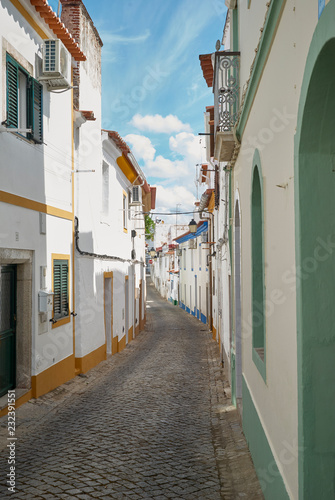 Narrow street in Alentejo