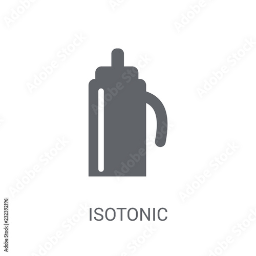 Isotonic icon. Trendy Isotonic logo concept on white background from Gym and Fitness collection