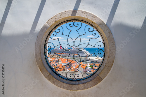 Window to Lisbon a real cruise destination