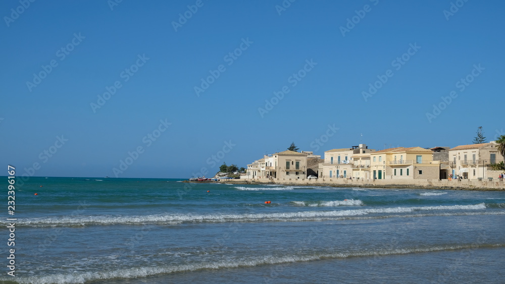Sampieri, Province of Ragusa, Sicily. It´s a small fishing village in the southeast of Sicily, with beautiful beaches. It is considered as an ideal set for lots of films.