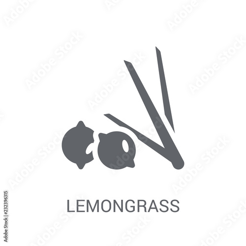Lemongrass icon. Trendy Lemongrass logo concept on white background from Nature collection