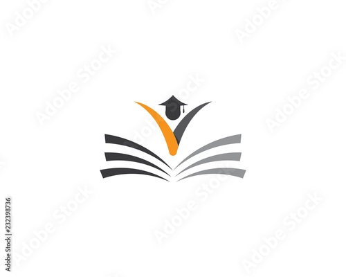 Book logo icon illustration