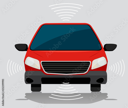 Electric self driving car