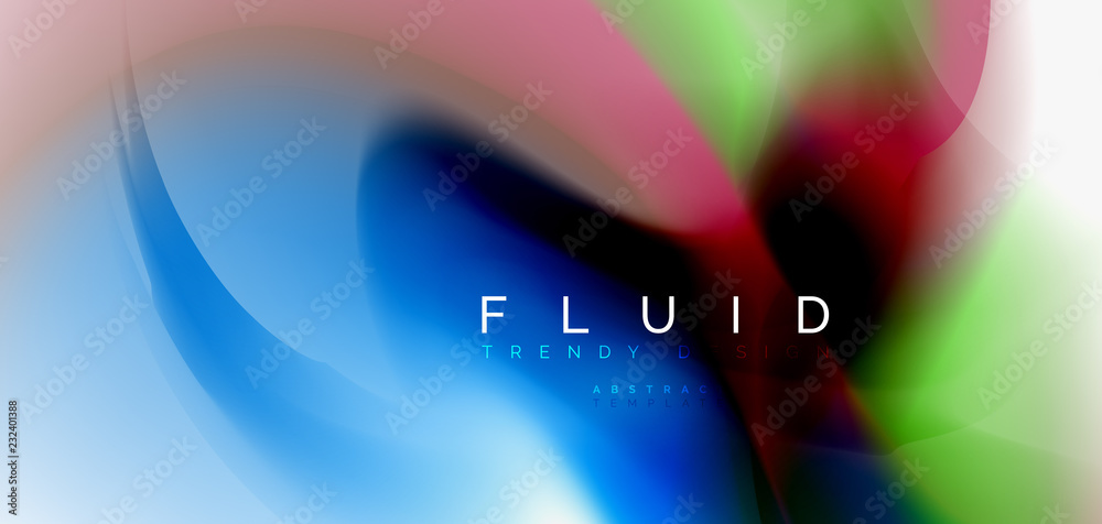 Fluid flowing wave abstract background Fluid flowing wave abstract background